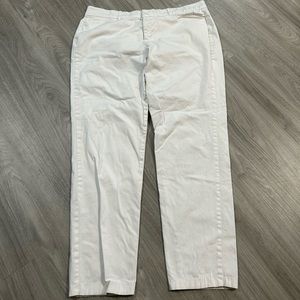 JM collection women size 18W white slacks